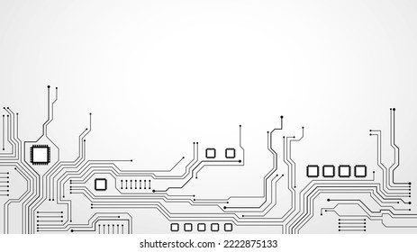 technology background with hi-tech digital 