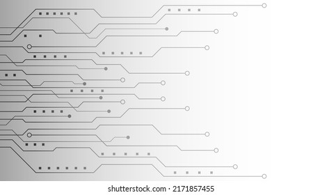 technology background with hi-tech digital data