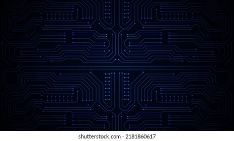 technology background with hi-tech digital data