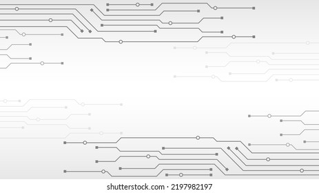 technology background with hi-tech digital data 