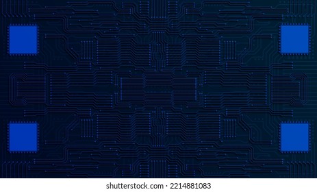 technology background with hi-tech digital data