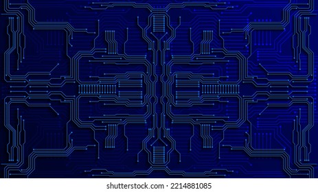 technology background with hi-tech digital data