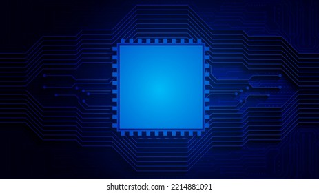 technology background with hi-tech digital data