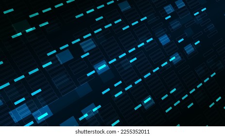 technology background with hi-tech digital data connection system and computer electronic design