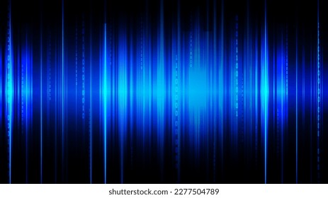 technology background with hi-tech digital data 