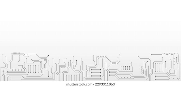 technology background with hi-tech digital data connection system and computer electronic design