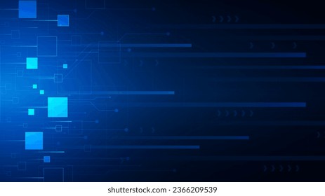 technology background with hi-tech digital data connection system and computer electronic design
