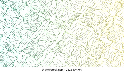 Technology background with hi-tech digital data illustration