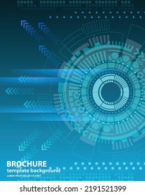technology background for illustration, website, poster, publication or 
    application design. can be edited