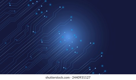 Technology Background with line Shape and beautiful elipse