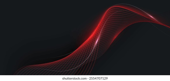 Technology background, modern tech banner, corporate business concept, hi-tech abstract background, vector illustration for business