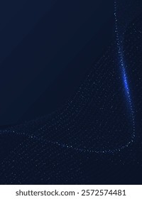 Technology background, modern tech banner, corporate business concept, hi-tech abstract background, vector illustration for business or presentation