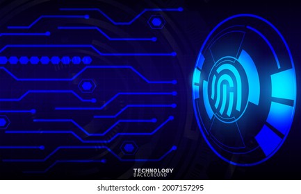 technology background. neon effect. circuit board concept. Hi-tech digital technology.