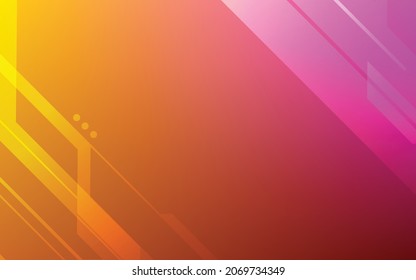 Fondo tecnológico, forma geométrica de lujo abstracta y naranja. Papel de pantalla premium para plantilla, fondo, folleto, afiche, sitio web o banner. 