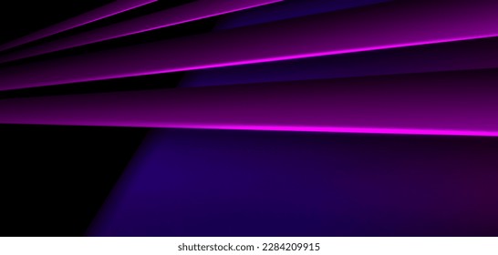 Antecedentes tecnológicos. Superponer formas oscuras y rayas violetas.