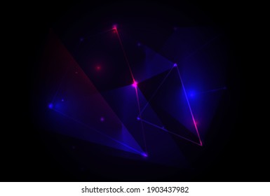 technology background and power button and vector picture