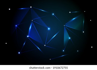technology background and power button and vector picture