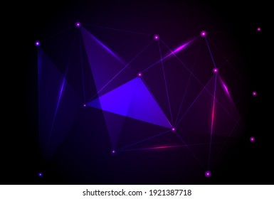 technology background and power button and vector picture