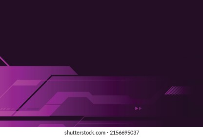 Technology background, purple modern abstract luxury geometric shape. Premium wallpaper for template, backdrop, brochure, poster, website or banner. 