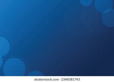 Technology background with science concept and redial shape. Abstract blue template for presntation and design.