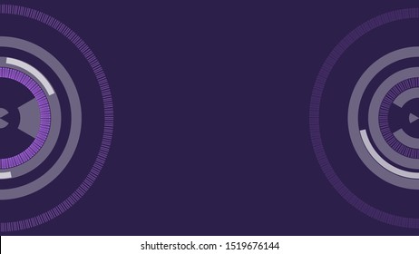 Technology background visualization. Elements with lines, circles and dots array. Technology background connection complex. Visual concept. Graphic abstract background. Vector illustration. Eps 10