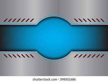 Technology background,blue space .vector design