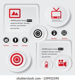 Technology banner for text,vector