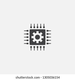 technology base icon. Simple sign illustration. technology symbol design. Can be used for web, print and mobile