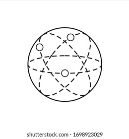 technology, biotechnology, tech icon and symbol illustration