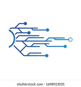 technology, biotechnology, tech icon and symbol illustration