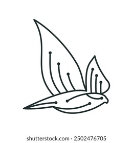 Technology bird logo design vector. bird tech logo VECTOR ABSTRACK
