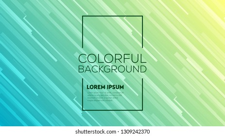 Technology bright pattern with diagonal lines. Digital geometric lines abstract vector background light and transparency. 