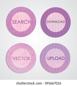 Technology Button collection.