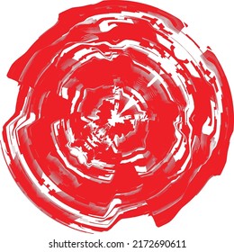 Technology Circle, Lines . Vector logo
