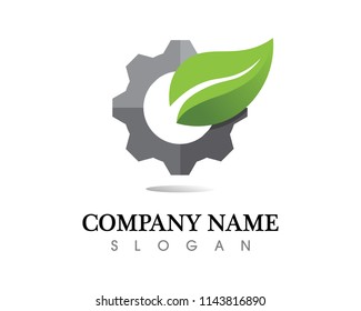 Technology circle logo and symbols Vector