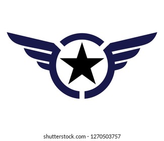 Technology circle logo and symbols Vector
