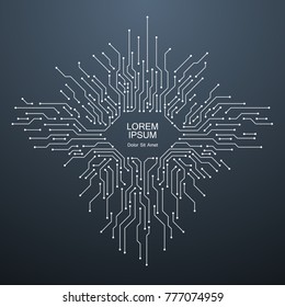 technology circuit background