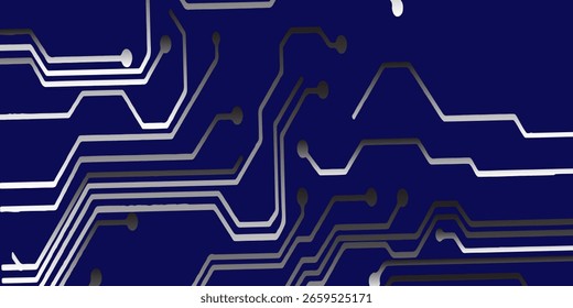 Plano de fundo da placa de circuito tecnológico. Conceito de placa-mãe eletrônica ou tipo de arte moderna de engenharia de inteligência artificial3