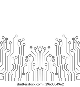 technology Circuit board background texture. vector illustration