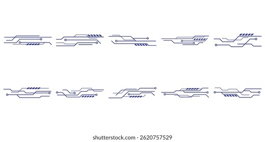 Technology Circuit Board Header Bundle