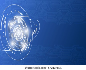 technology communication concept vector background abstract
