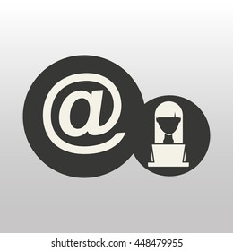 technology communication icon, vector illustration design eps10