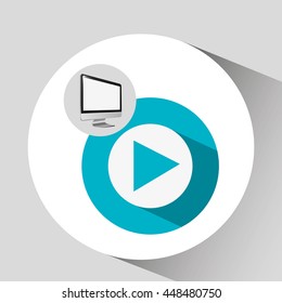 technology communication icon, vector illustration design eps10
