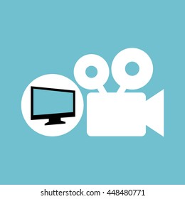 technology communication icon, vector illustration design eps10