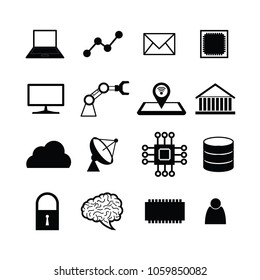 Technology and communication icons