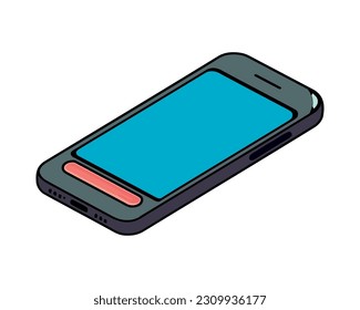 technology communication smartphone icon isolated