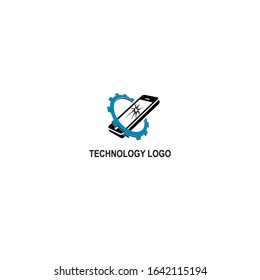 technology community logo design template