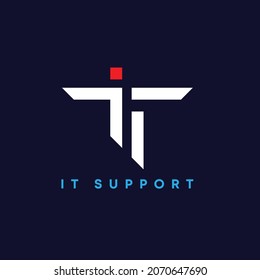 Technology Company Logo Design Template