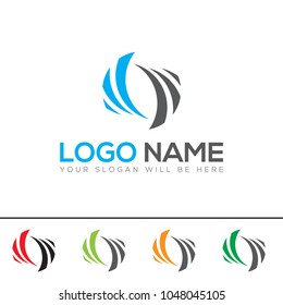 Technology Company Logo Template Design Vector EPS File