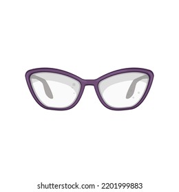 technology computer glasses cartoon. technology computer glasses sign. isolated symbol vector illustration